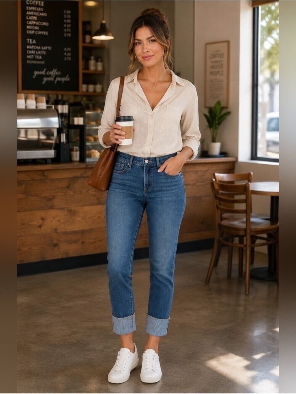 NYDJ Slim Ankle Jeans Coastal Cuff Quiet Luxury Denim NWT Sz 8 - Picture 3 of 12